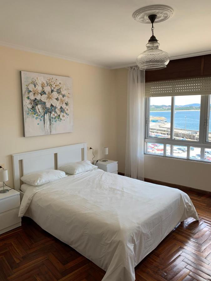 Apartamento Piso en el malecón de Riveira con vistas a las Rias Baixas. Ideal para familias. 140m Ribeira Exterior foto