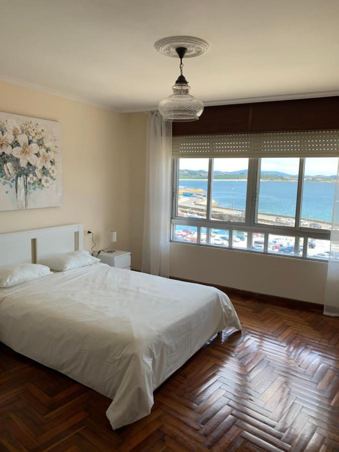 Apartamento Piso en el malecón de Riveira con vistas a las Rias Baixas. Ideal para familias. 140m Ribeira Exterior foto